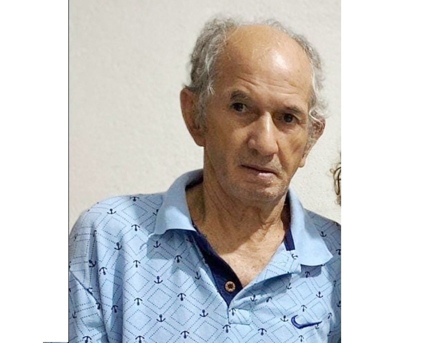 COLÍDER: Familia desesperada busca informações do paradeiro de idoso Arai Marques desaparecido.
