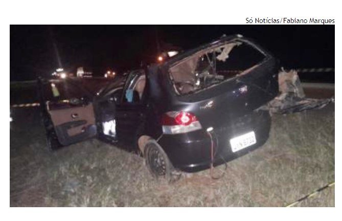 Condutor de Fiat Pálio morre após bater em caminhão em Sinop