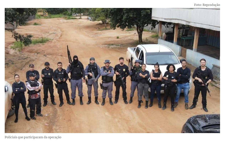 Cinco são presos por assassinato em garimpo; oito armas apreendidas