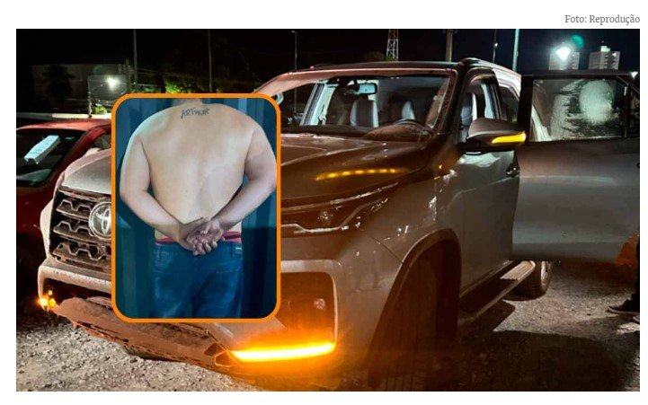 Bandidos furtam SW4 de irmã do vice-governador em bairro nobre de Cuiabá