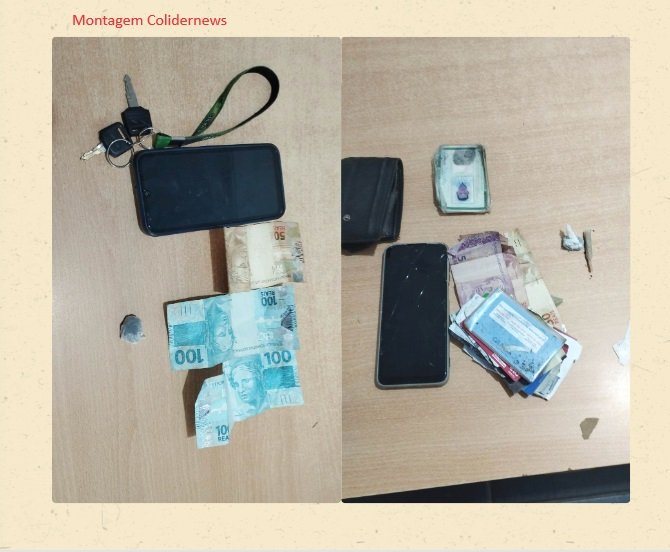 Duas pessoas são presas em Colíder em posse de drogas. (Fotos)