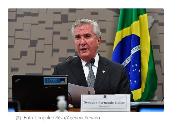 Ministro Dias Toffoli suspende julgamento de recurso contra condenação de Fernando Collor no STF