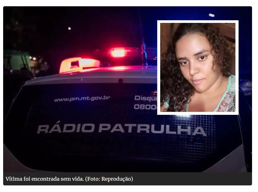 Por ciúmes, homem mata a companheira com tiro em Leverger