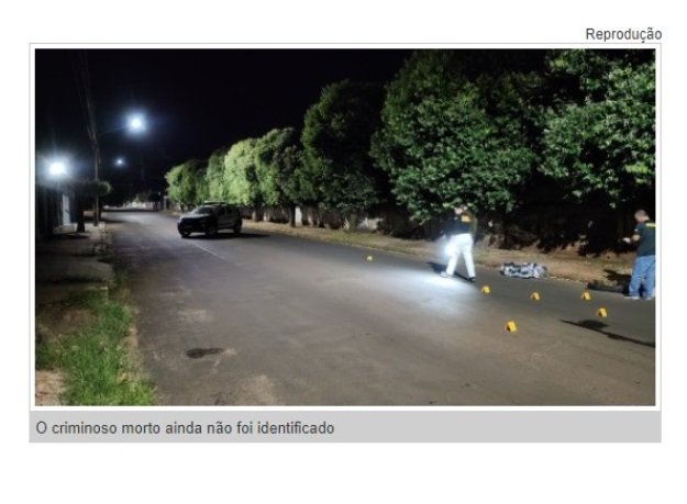 Bandido encara Força Tática durante roubo e acaba indo pra vala mais cedo em MT