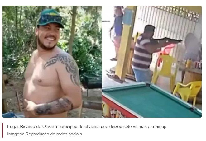 Chacina que resultou em 7 mortes em Sinop completa 1 ano e júri será em junho