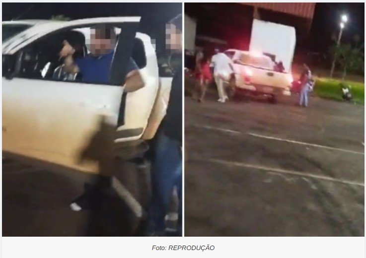 Motorista de S10 atropela casal após discussão e foge