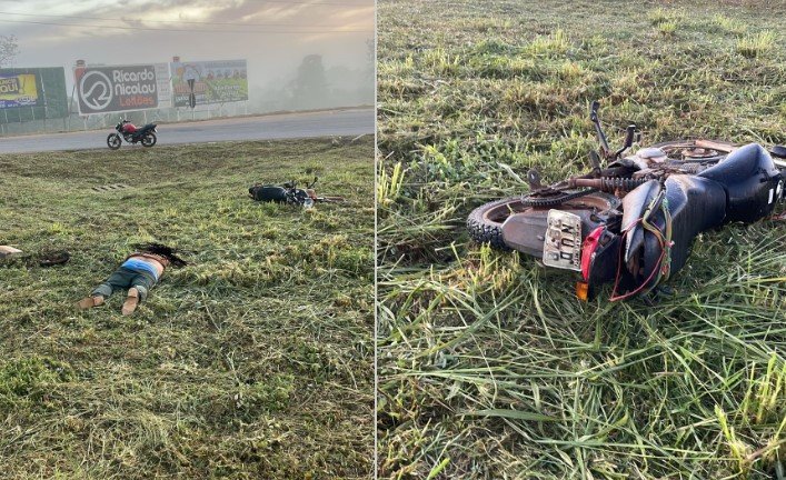 Carlinda: Homem morre em grave acidente na MT-208 no trevo da cidade