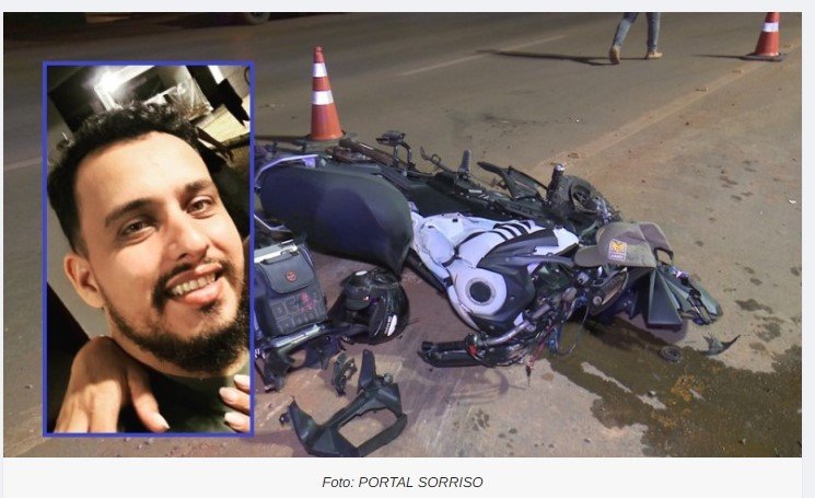 Motociclista não resiste e morre após colisão violenta na MT-242 em Sorriso