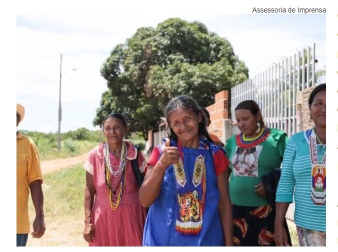 Indígenas aprovam área indicada por prefeito para construção de aldeia