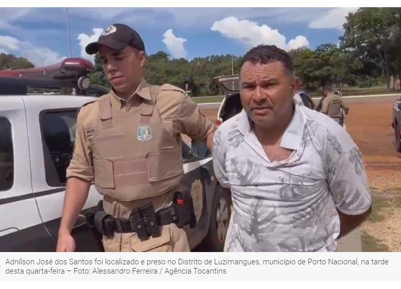 Autor de homicídio em Marcelândia é preso no interior de Tocantins