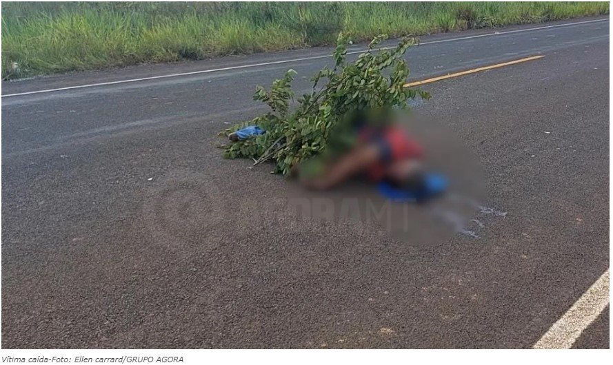 Motociclista de 52 anos morre em acidente entre moto e animal