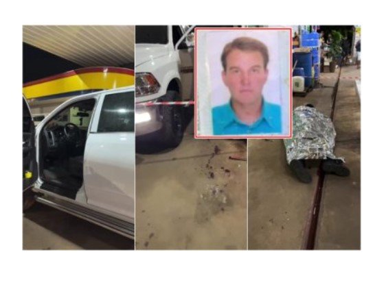Assassinos executam homem dentro de RAM durante abastecimento na 'cidade das facções' em MT