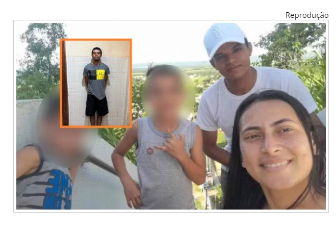 Homem que matou ex-esposa a facadas na frente dos enteados é preso