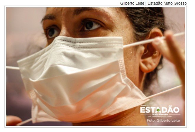 Mato Grosso registrou 558 novos casos de covid em três dias