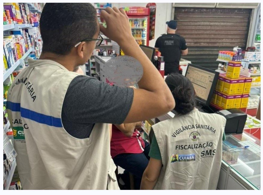 Polícia fecha farmácia usada por facção criminosa para lavar dinheiro do tráfico de drogas em Cuiabá