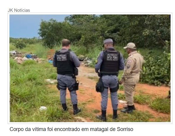 Homem é morto com tiro na cabeça e corpo jogado em matagal