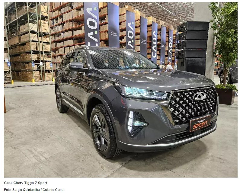 Caoa Chery Tiggo 7 Sport pode dar dor de cabeça para o Jeep Compass