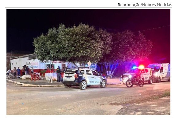 'Lacraia' é executado com seis tiros em bar de Nobres