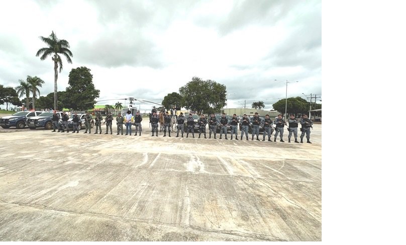 COLÍDER: PM lançou hoje a 9ª RISP em Colíder, com a presença da Cavalaria, ROTAM, CIOPAER e FT. (Vídeo)