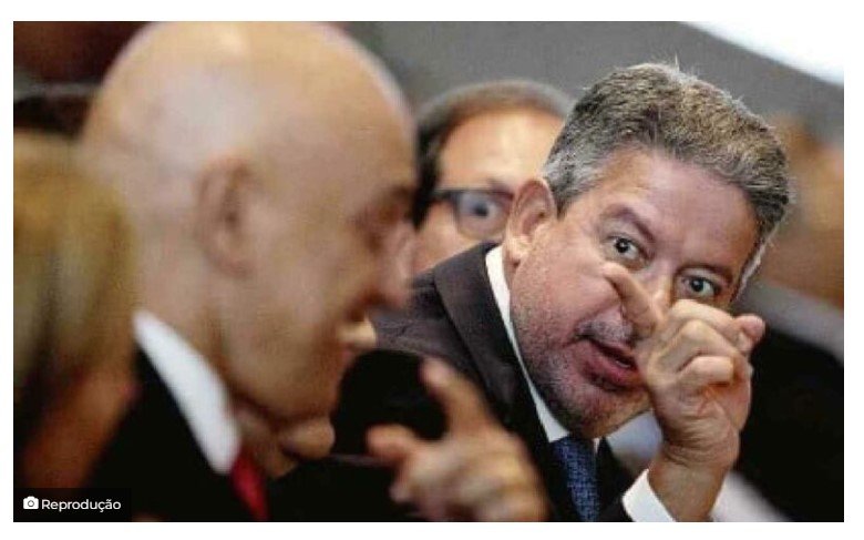 URGENTE: Moraes corre a Lira para tentar barrar a CPI contra STF