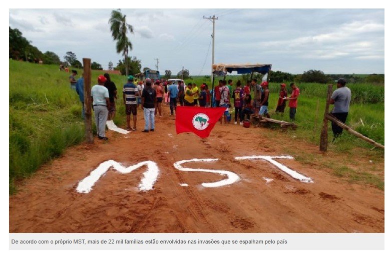 Abril Vermelho: MST invade terras em 11 estados
