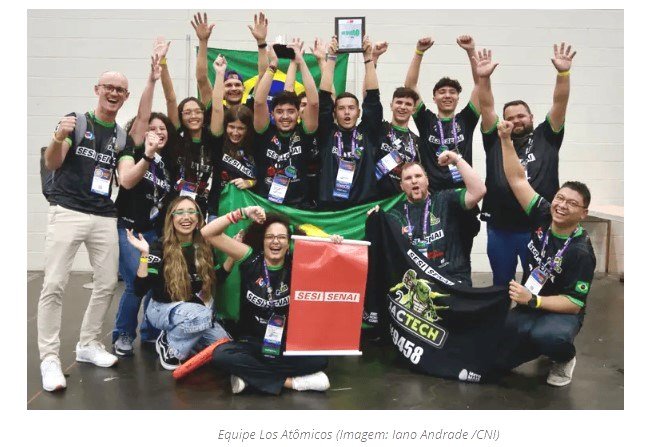 Estudantes brasileiros vencem maior torneio de robótica do mundo