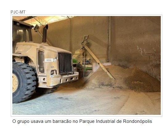 Bandidos são presos por trocar carga de soja por areia em MT