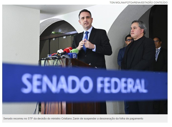 Desoneração da folha de pagamentos cria nova frente de batalha entre governo e Congresso