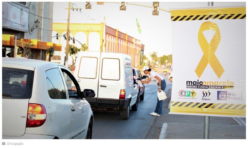 Sesp e Detran lançam Campanha Maio Amarelo nesta quinta-feira (2)