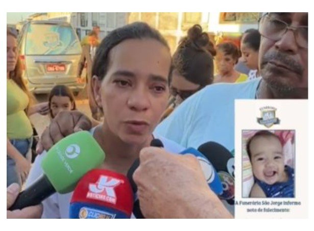 Bebê de 3 meses morre com gripe e mãe denuncia negligência em MT