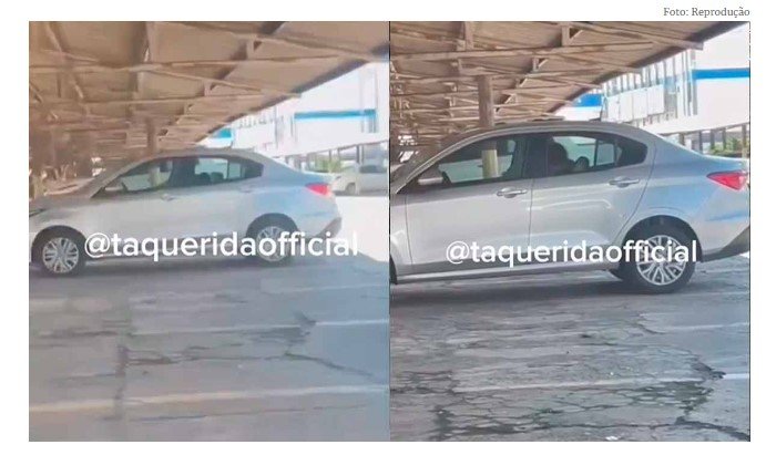 Casal é flagrado transando em carro no estacionamento de universidade; vídeo