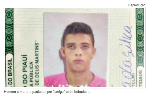 Suspeito mata colega de bebedeira com golpes de madeira