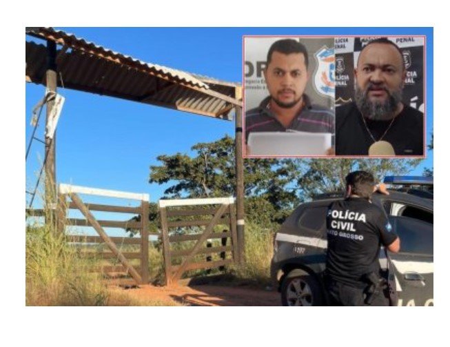 Faccionado e diretor de cadeia usavam presos para cuidar de chácara