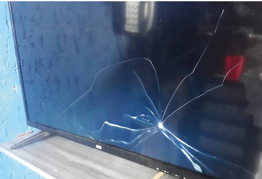 COLÍDER: Ex vai na casa de mulher e durante a discussão quebra sua TV.