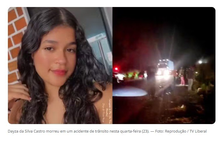 Adolescente tem cabeça decapitada em acidente grave no PA; motorista fugiu