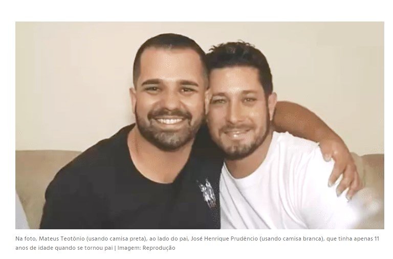 Pai aos 11 anos: conheça o brasileiro que teve a paternidade mais jovem do mundo
