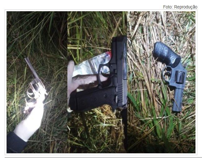 Trio suspeito de integrar a facção criminosa morre durante confronto com a PM