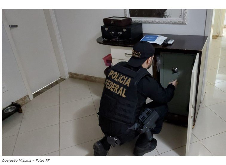 Operação da PF combate crimes de contratos fraudulentos de Secretaria de Saúde em MT