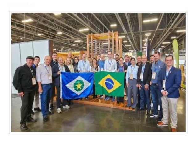 Sustentabilidade e inovação no setor madeireiro de MT são destaque em feira internacional