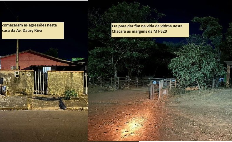 Jovem em Colíder consegue escapar de um salve de faccionados! Quatro foram presos.