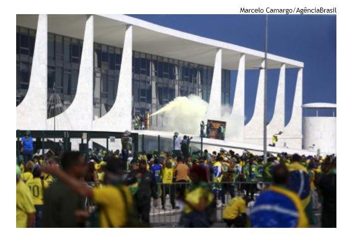 STF homologa acordo e mato-grossenses que se envolveram nos atos de 8 de janeiro pagarão R$ 5 mil