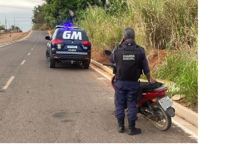 COLÍDER:Guarda Municipal recupera moto de mulher que teve o seu filho levado para um salve. (Vídeo)