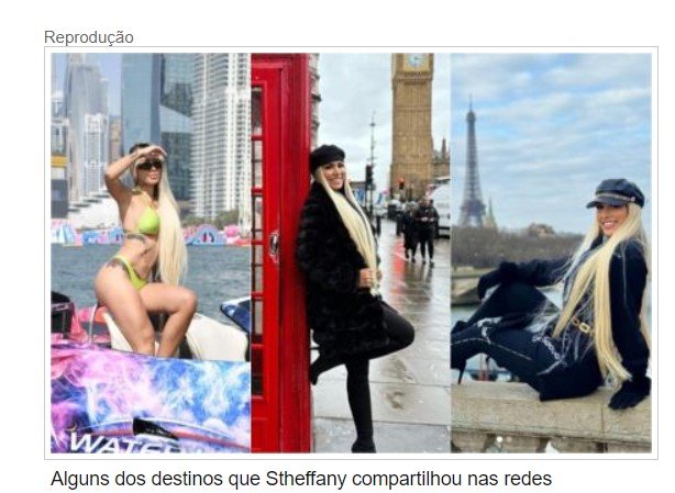 Alvo de operação, influencer ostenta viagens e carrões de luxo
