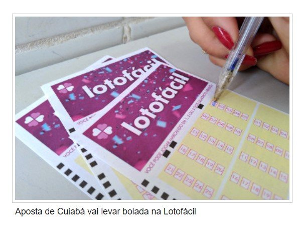 Aposta de Cuiabá crava 15 dezenas e leva prémio de R$ 403 mil