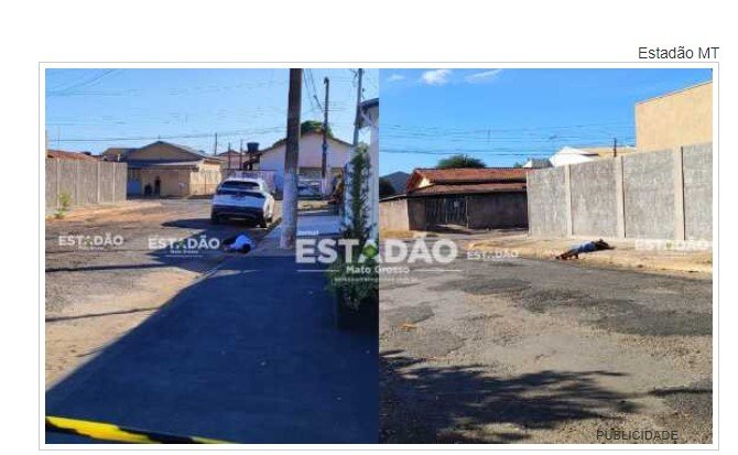 No interior de MT, dois maranhenses são executados a tiros em plena luz do dia