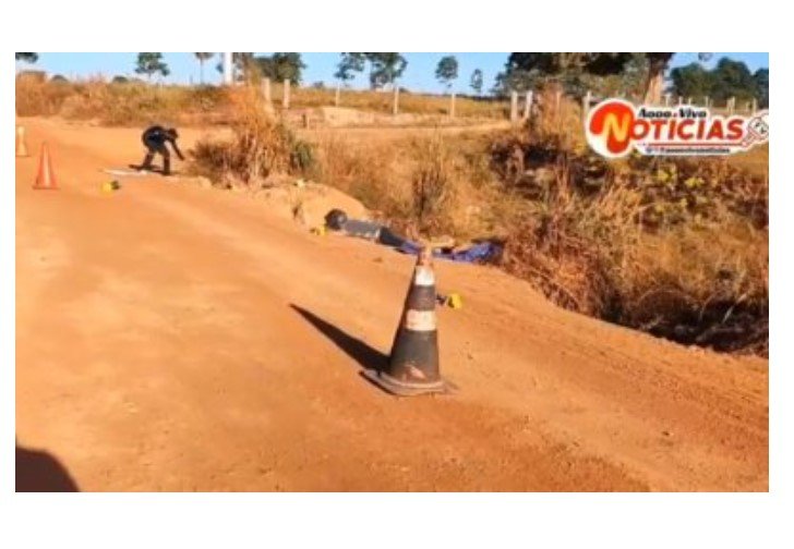 Motociclista morre ao perder controle em estrada de chão em MT