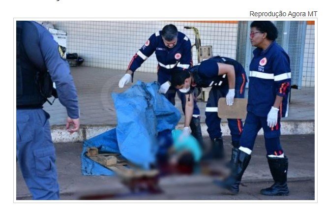 Jovem é morto com tiros na cabeça em frente de rodoviária em Rondonópolis