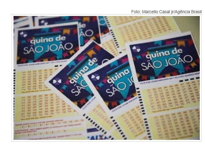 Quina de São João com prêmio de R$ 220 milhões será sorteada neste sábado