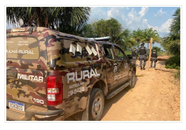 PM, militar do Exército e mais três são presos em tentativa de invasão de fazenda