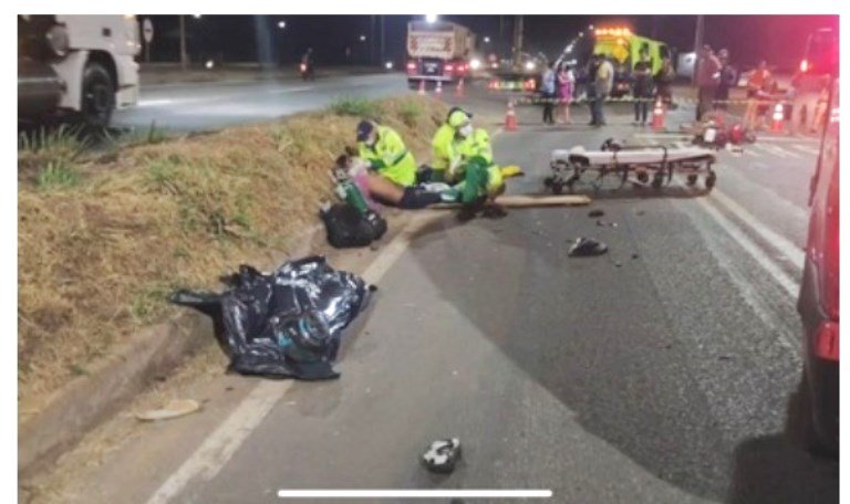 Sinop: Piloto de moto morre e outros dois ficam feridos com gravidade